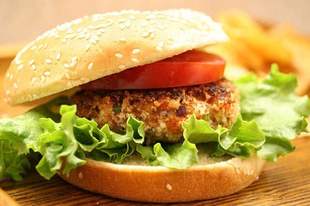 Asian Salmon Burgers