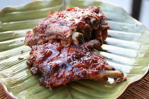 Baby Back Ribs with Orange-Ginger Glaze