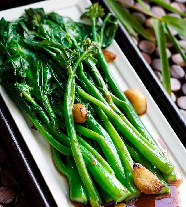 Chinese Broccoli (Gai Lan) with Oyster Sauce