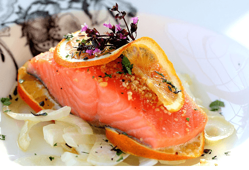 Slow Cooked Salmon