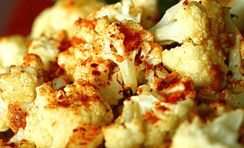 Roasted Cauliflower with Dukkah