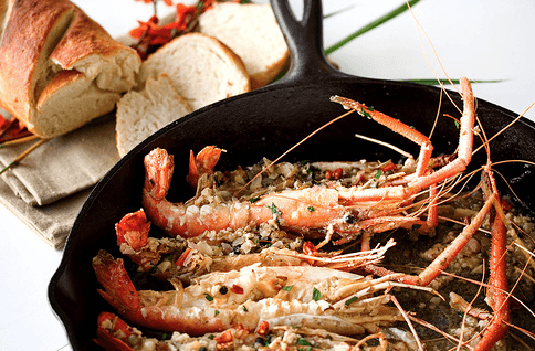 Roasted Garlic Killer Shrimp