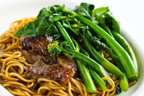 Chinese Broccoli Beef Noodle Stir Fry
