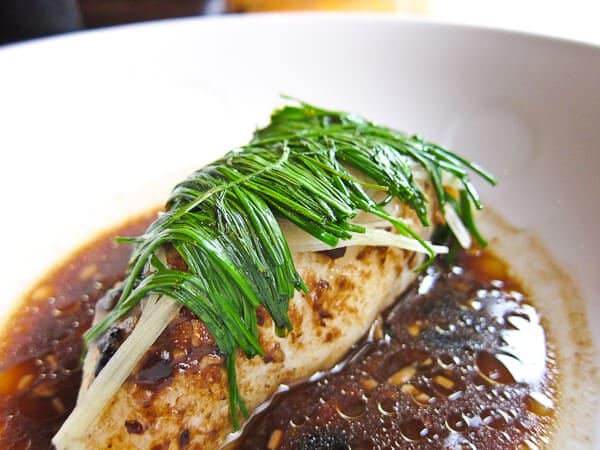 Steamed Fish with Black Bean Sauce