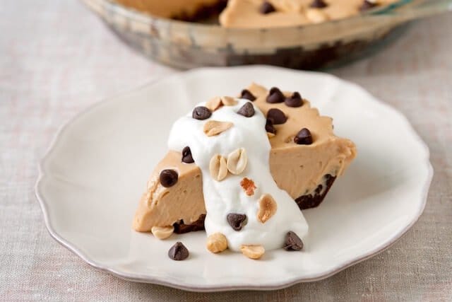 Peanut Butter Pie - a Pie for Mikey