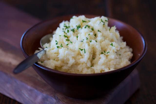 Cauliflower Mashed "Potatoes"