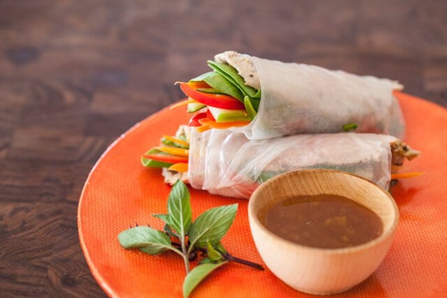 Vietnamese Spring Rolls with Slow Cooker Pork