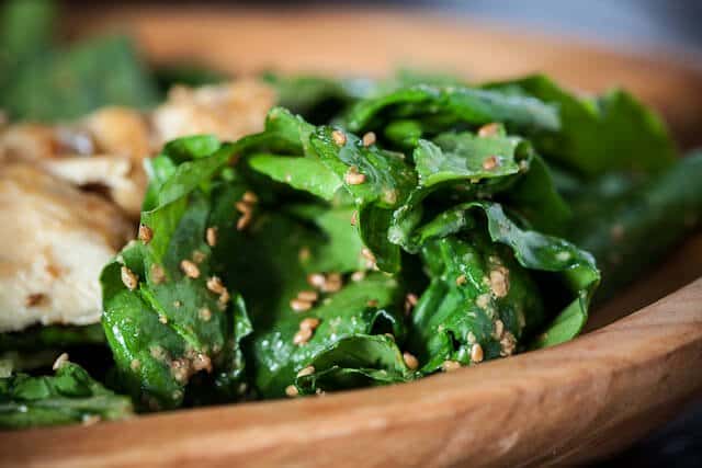 Chicken Salad with Sesame-Miso Dressing