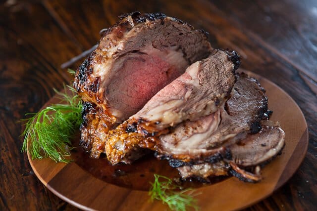 Prime Rib Roast with Miso Jus