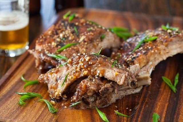 Korean Kalbi Baby Back Ribs