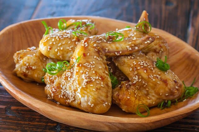 Sticky Asian Chicken Wings