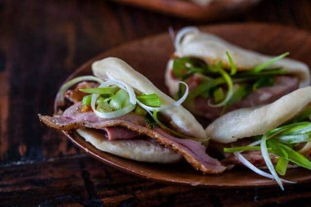 Smoked Duck and Chinese Steamed Buns Recipe