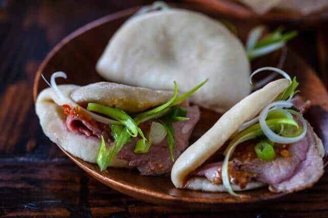 Smoked Duck and Chinese Steamed Buns Recipe