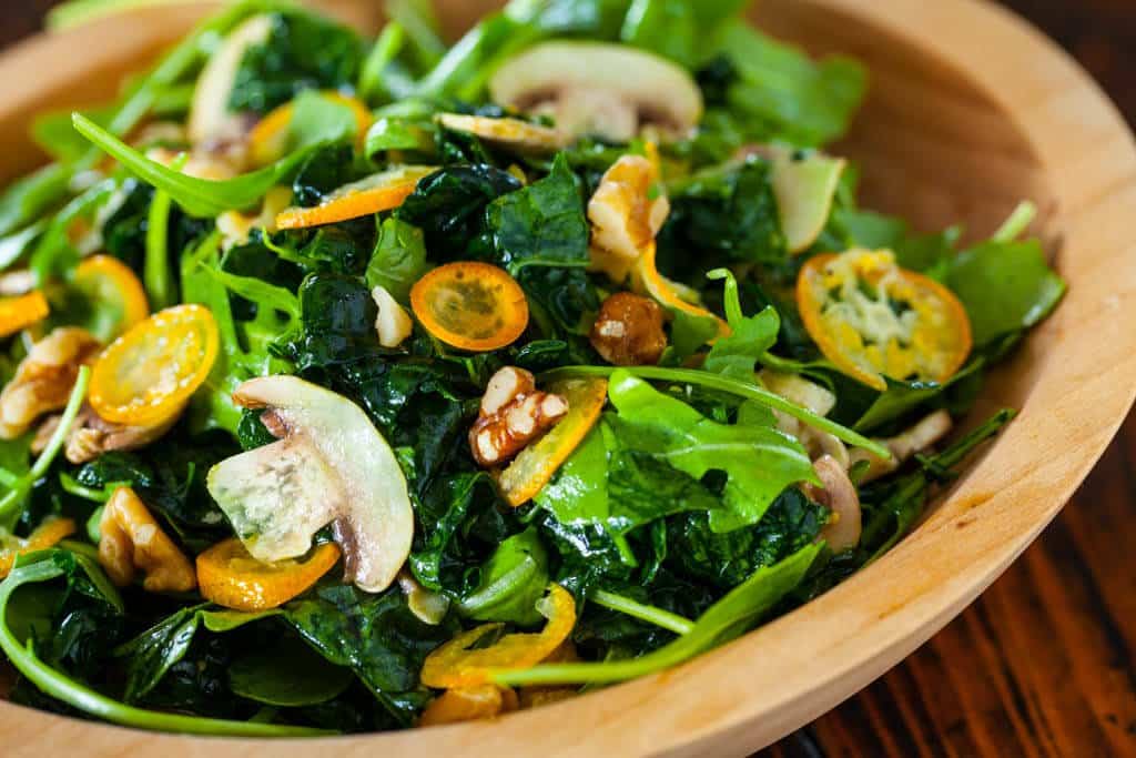 Kale Kumquat Salad