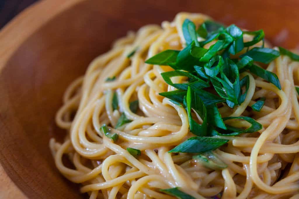 No Cook, 3-Ingredient Miso Almond Sauce