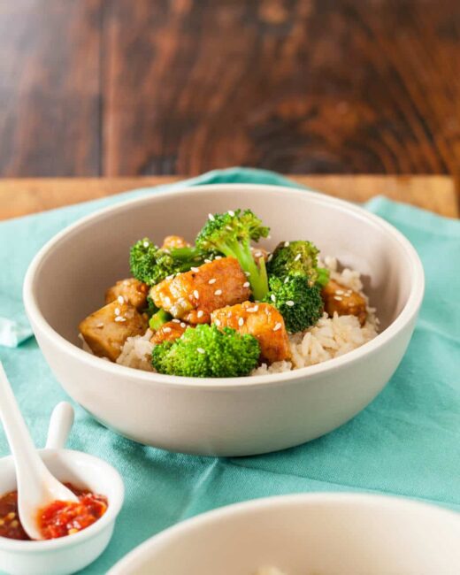 Healthy General Tso's Chicken